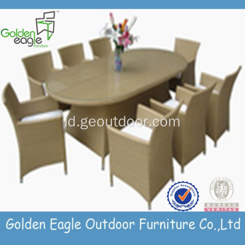 HOT furniture set rotan makan populer